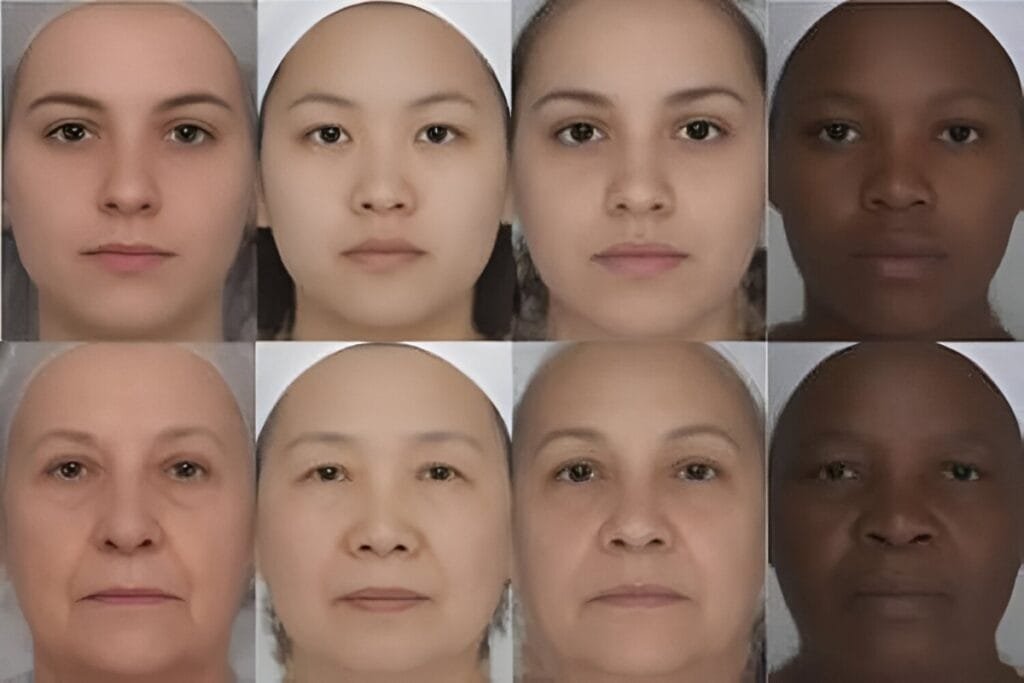 Icons of the Three Great Races: A Glimpse into Distinct Ancestral Lines.
